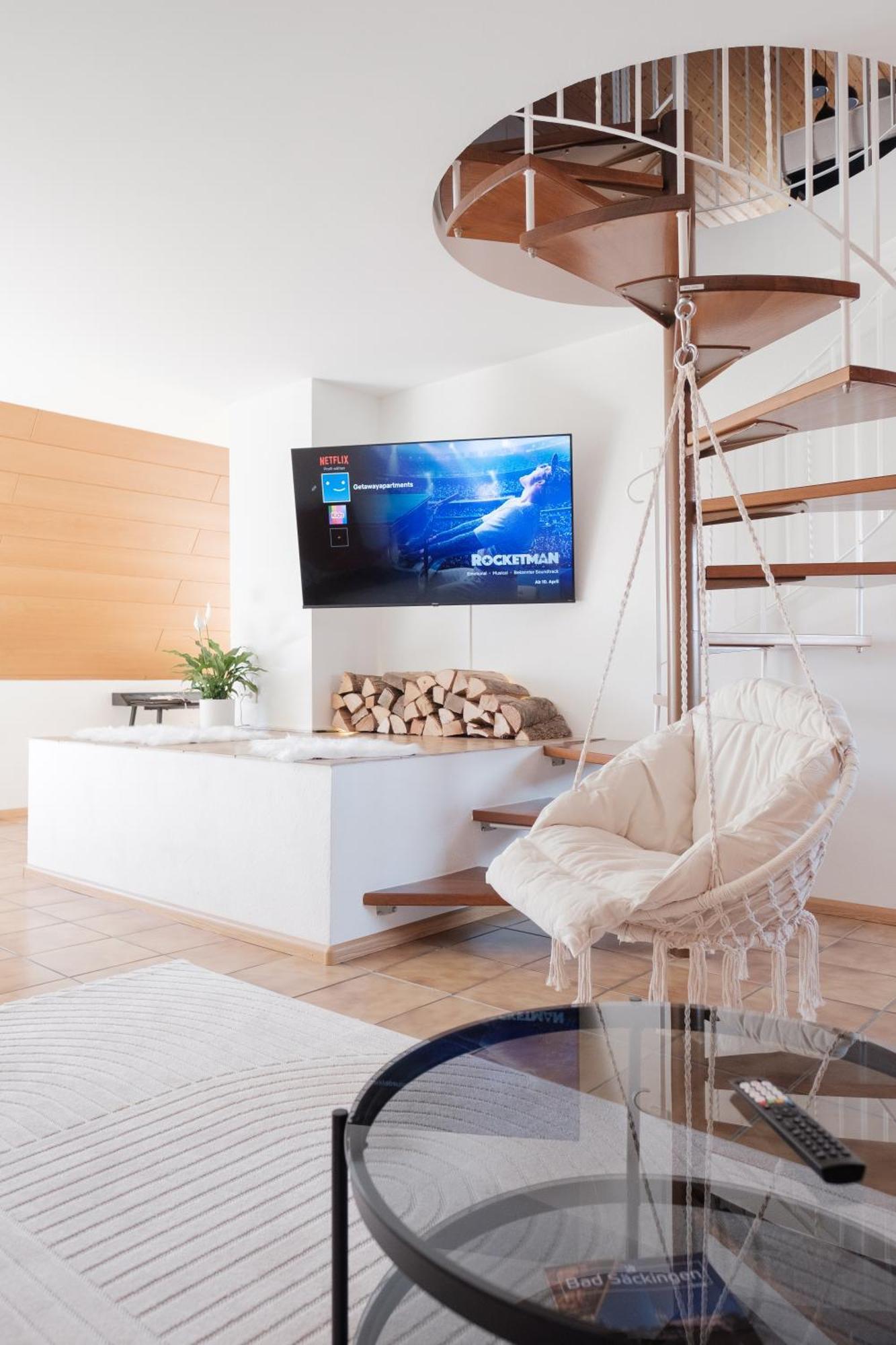 Neu Deluxe Suite Muensterblick, Maisonette, Kingsize Bett, Kueche, Netflix, Aussicht, E-Kamin Bad Säckingen Eksteriør billede
